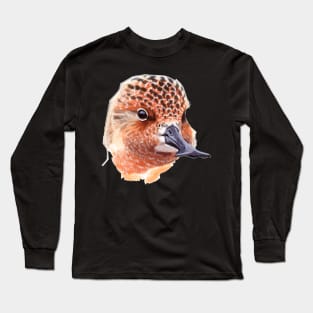 Spoon-billed Sandpiper Long Sleeve T-Shirt